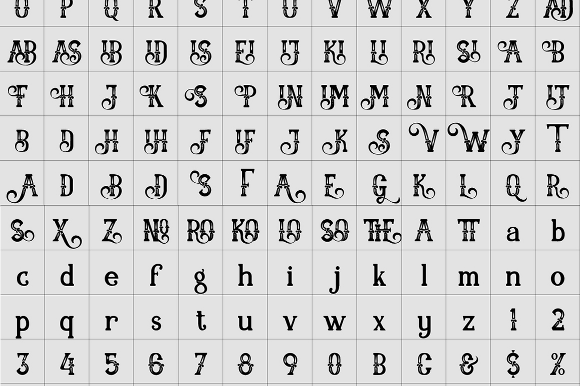 ALITIDE Typeface example image 1