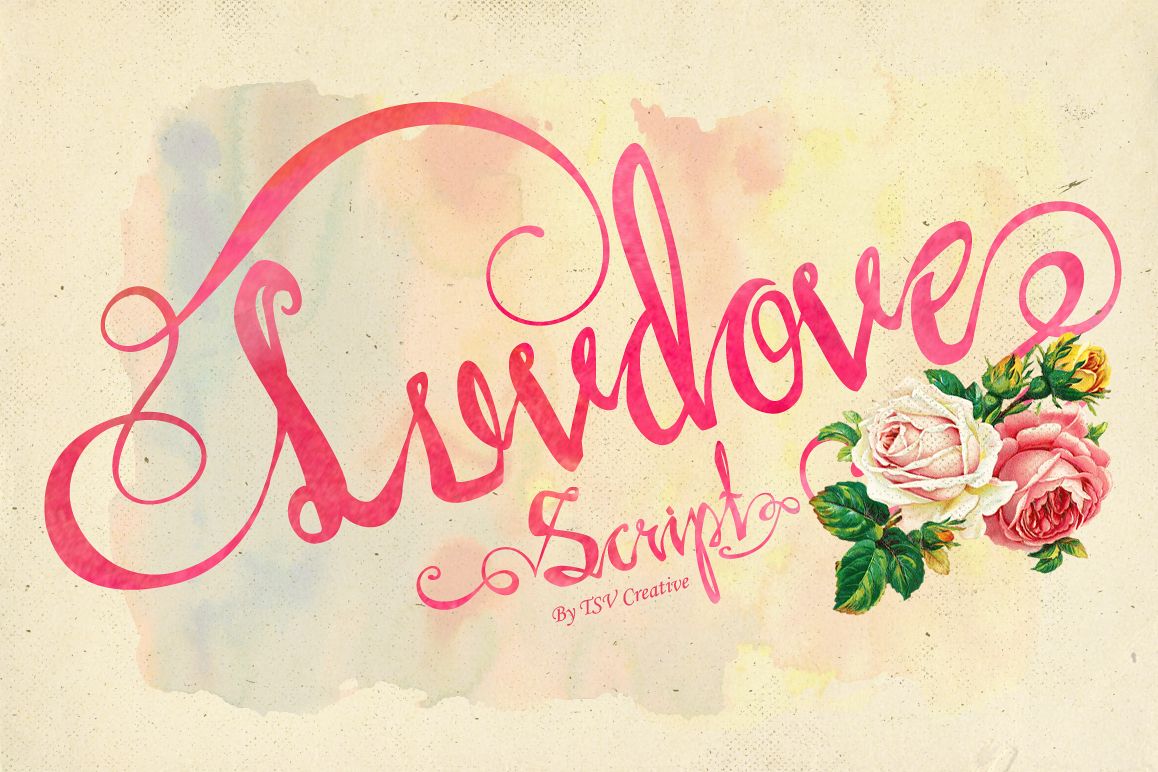 Luvdove Script example image 1