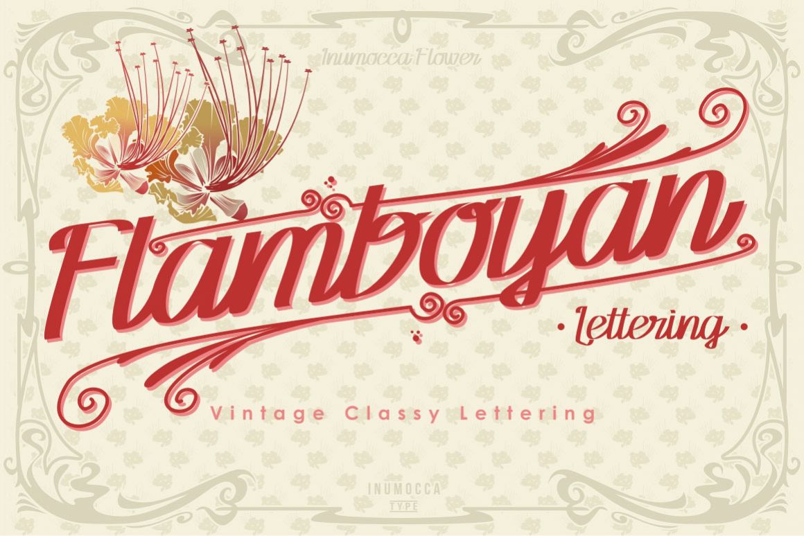 Flamboyan Lettering example image 1