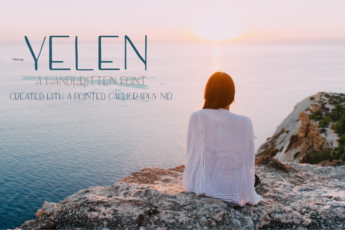 Yelen Handwritten Font example image 1