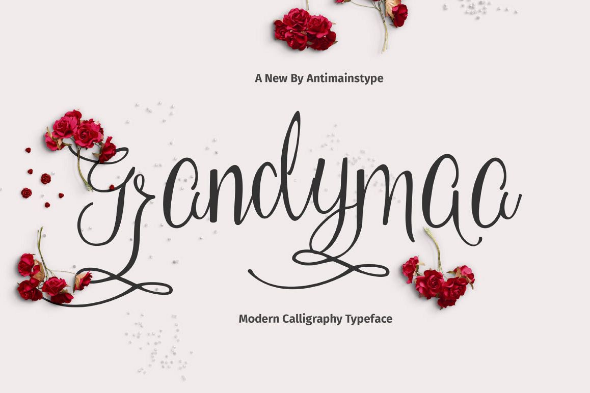 Grandymaa Typeface + Swashs example image 1