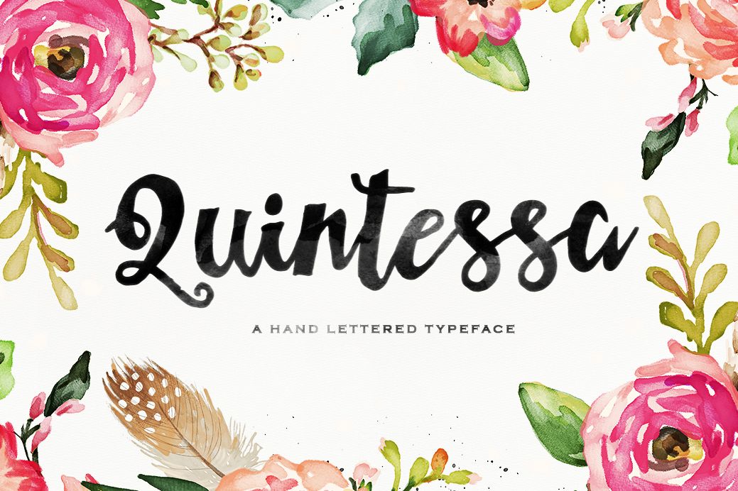 Quintessa Typeface example image 1