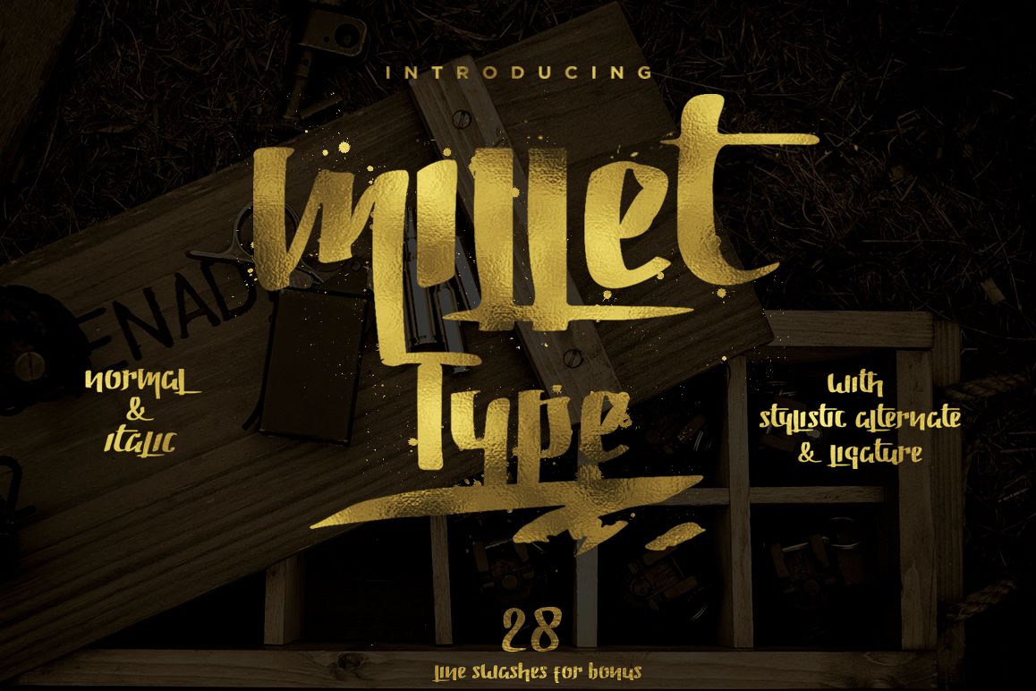 Millet Typeface example image 1