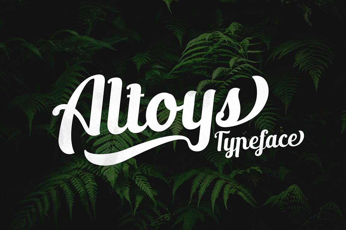 Altoys Typeface example image 1