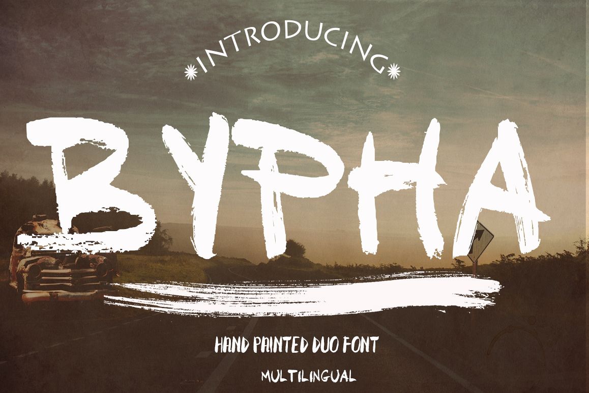 Baypha 2 Fonts example image 1