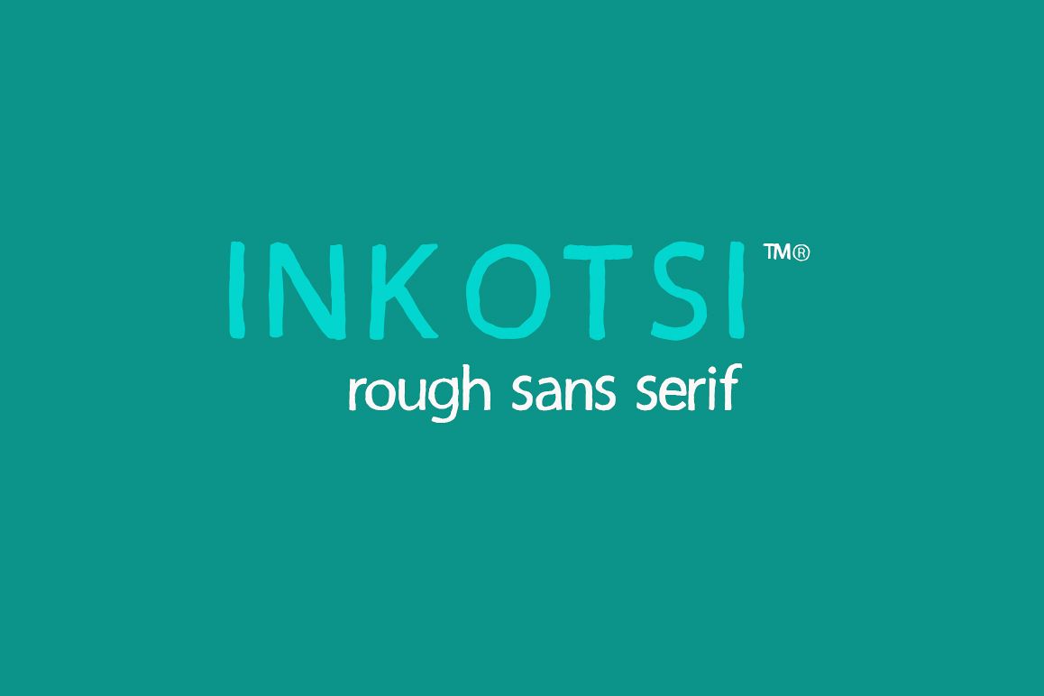 Inkotsi - Rough Sans Serif example image 1
