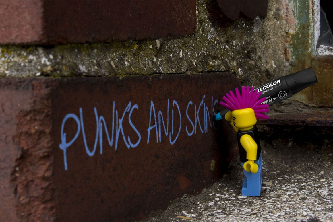 Punk's and Skins Typeface example image 1