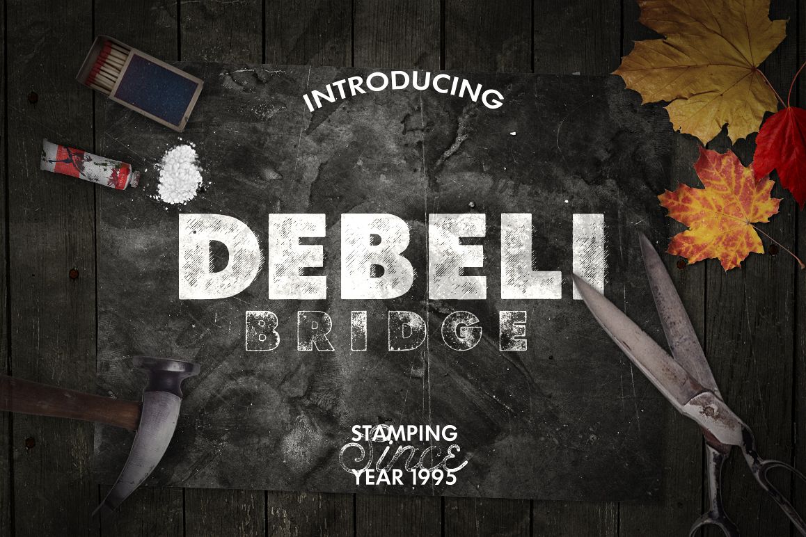 Debeli 2 Typeface example image 1