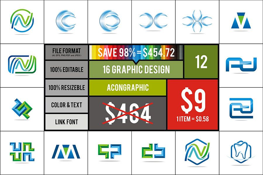 Graphic Vector suitable for Logo #12 example image 1