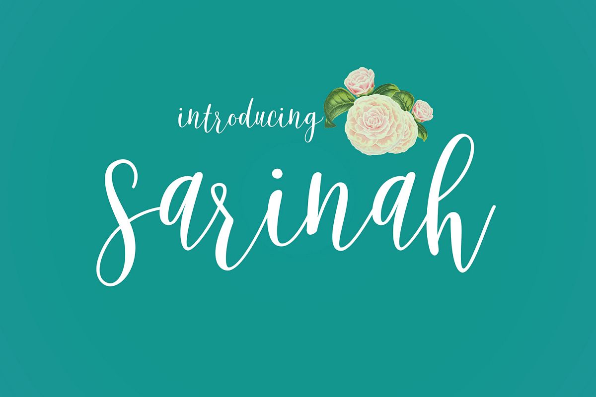 Sarinah Script example image 1