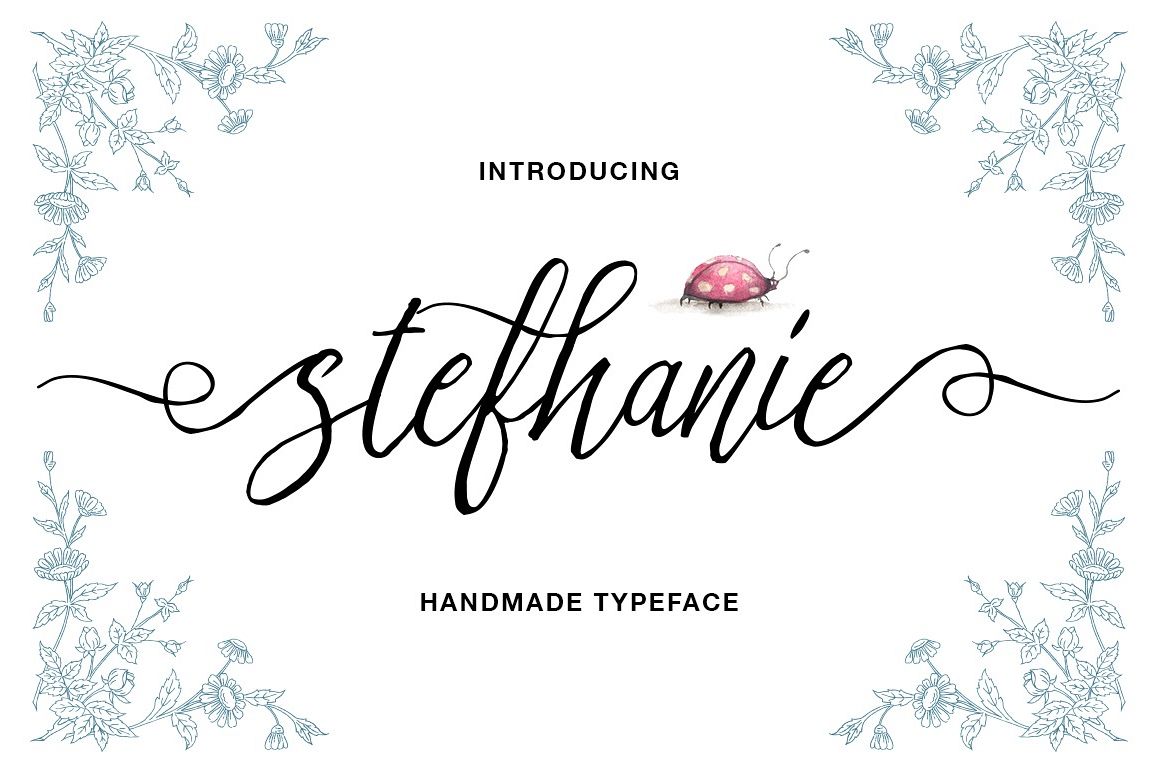 Stefhanie-Typeface-Fonts