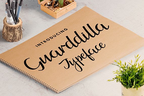 Guarddilla Typeface example image 1
