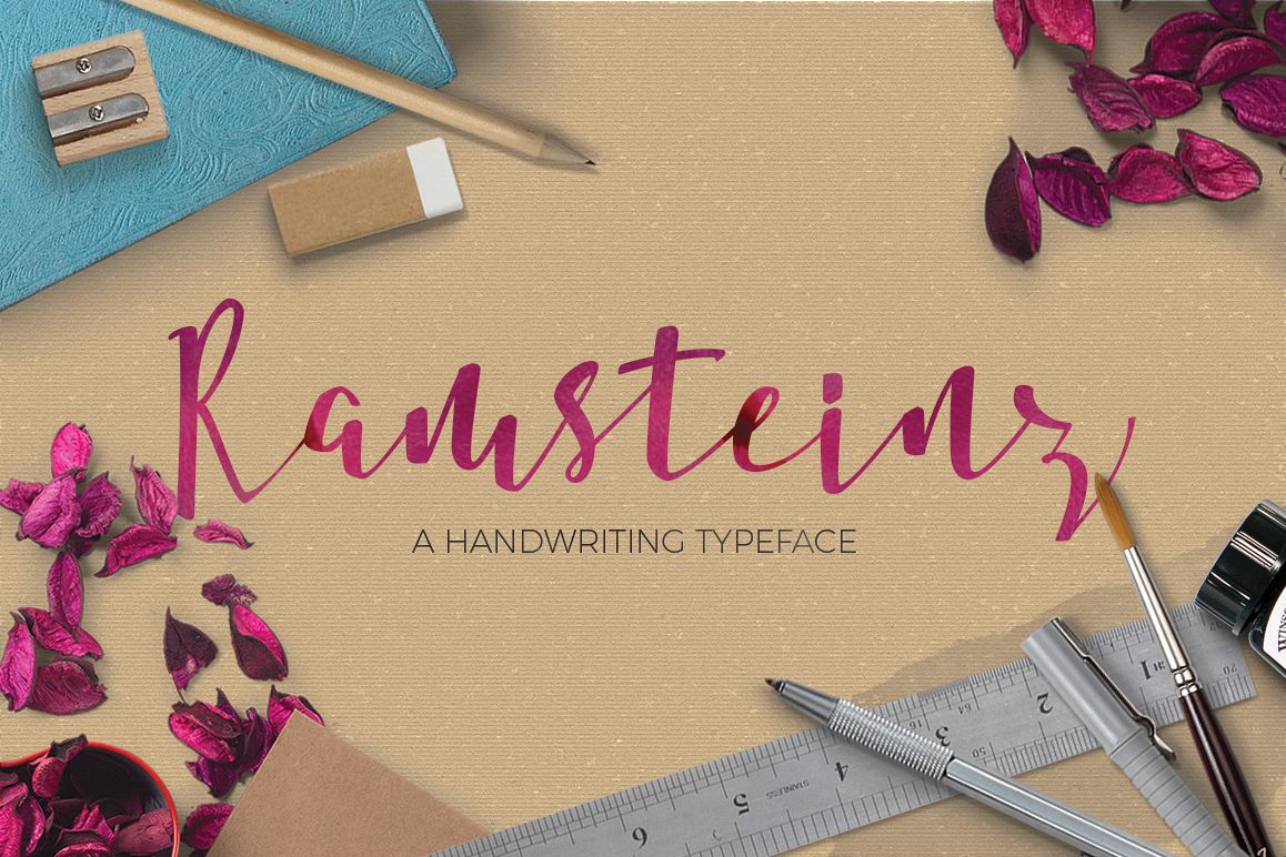 Ramsteinz Typeface example image 1