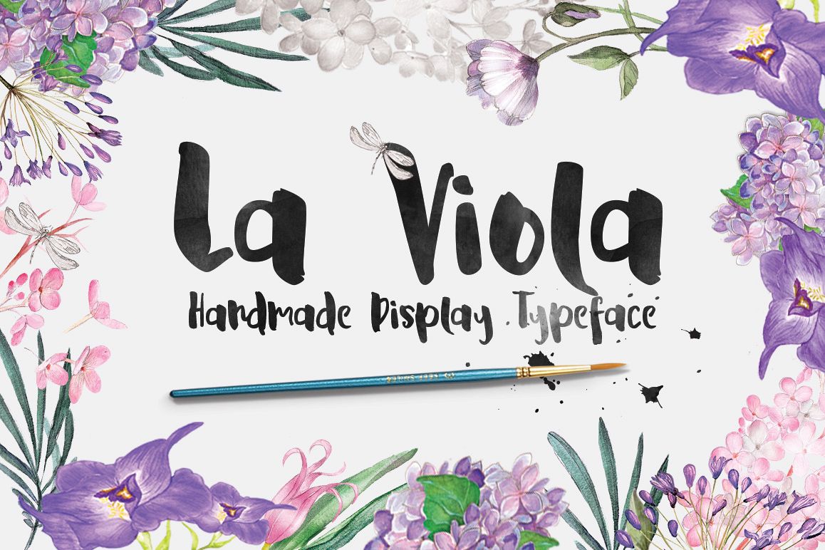 La Viola Typeface example image 1