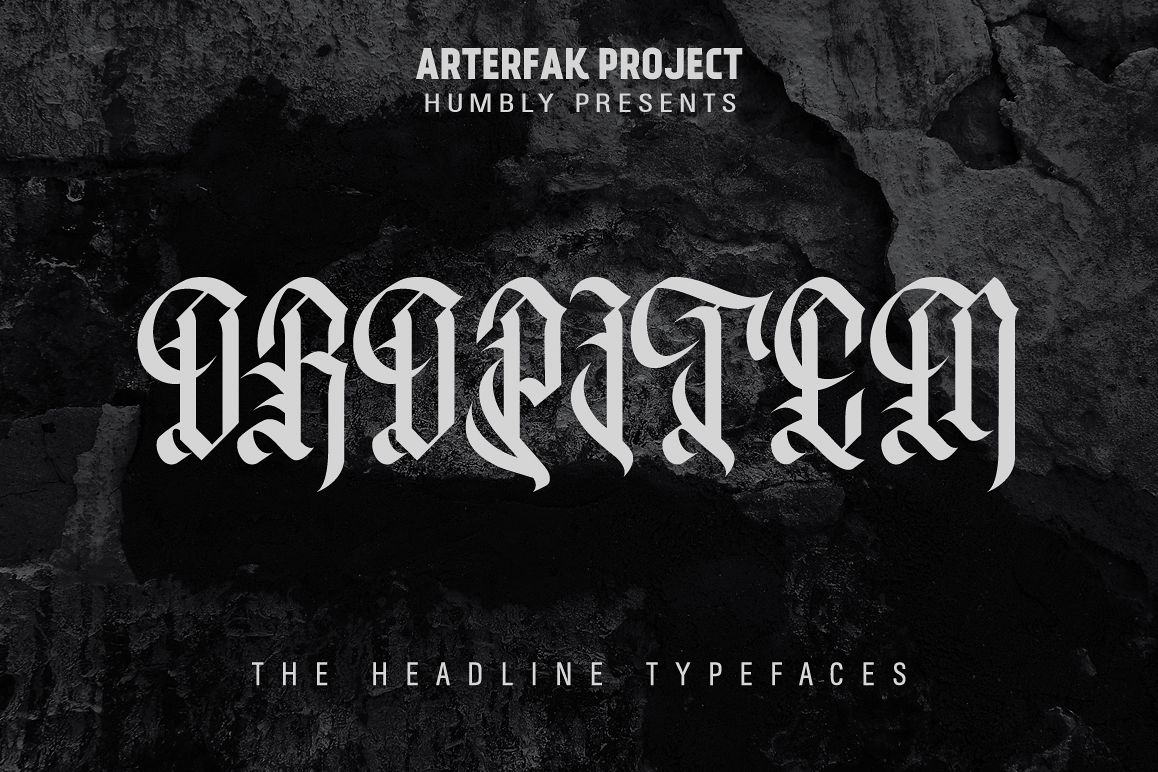 Oropitem Typeface example image 1