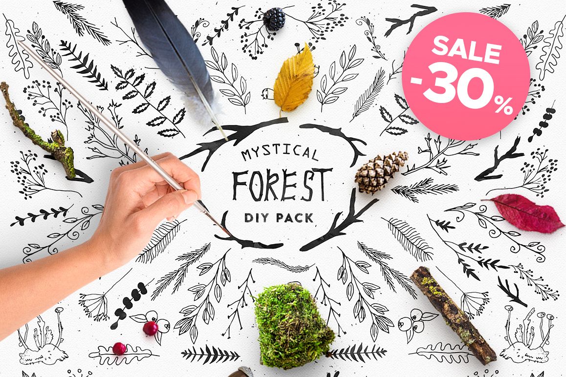 Mystical Forest DIY + Big Bonus example image 1