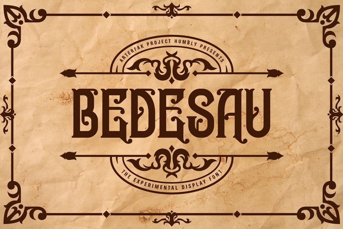 Bedesau Typeface example image 1