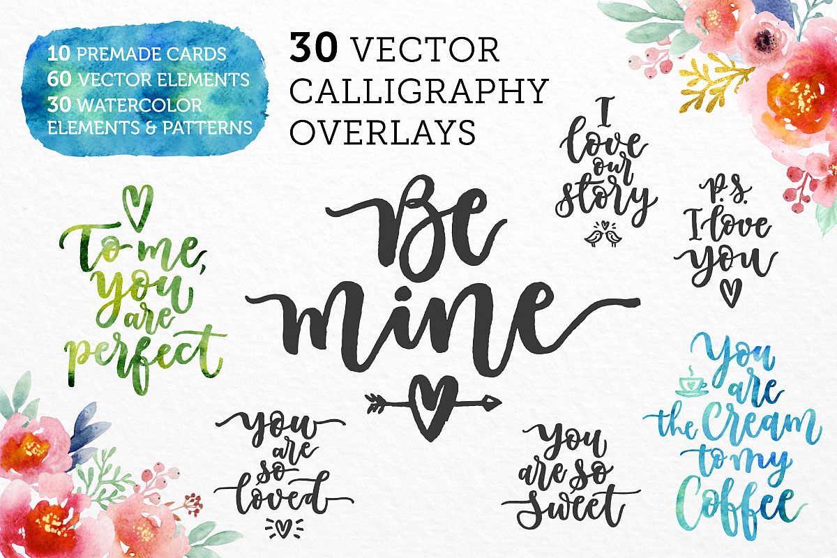 Romantic Overlays, Greetings example image 1