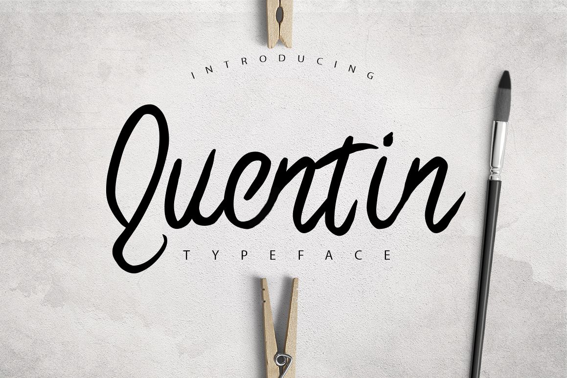 Quentin Typeface example image 1