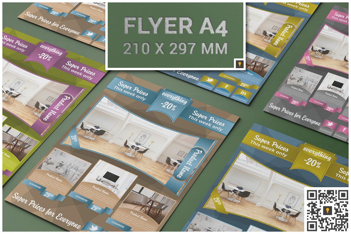 Corporate Product Promotion Flyer