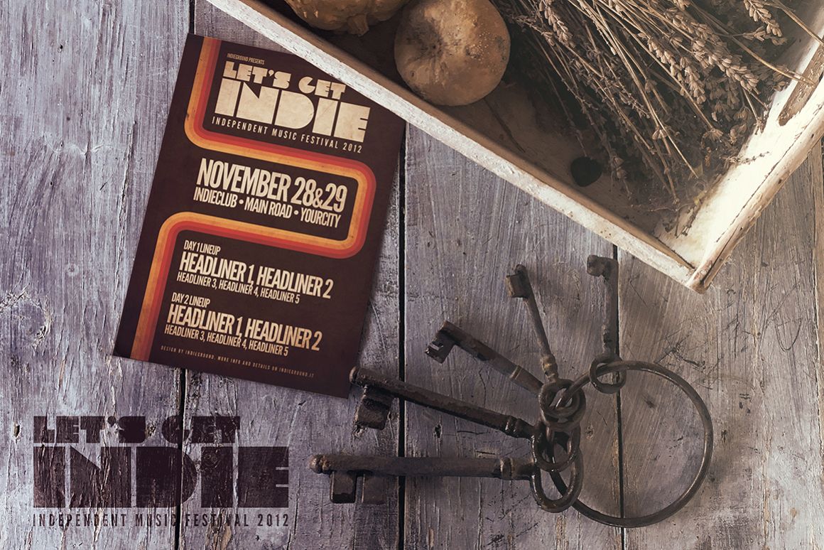 The Black Keys Poster Mockup example image 1