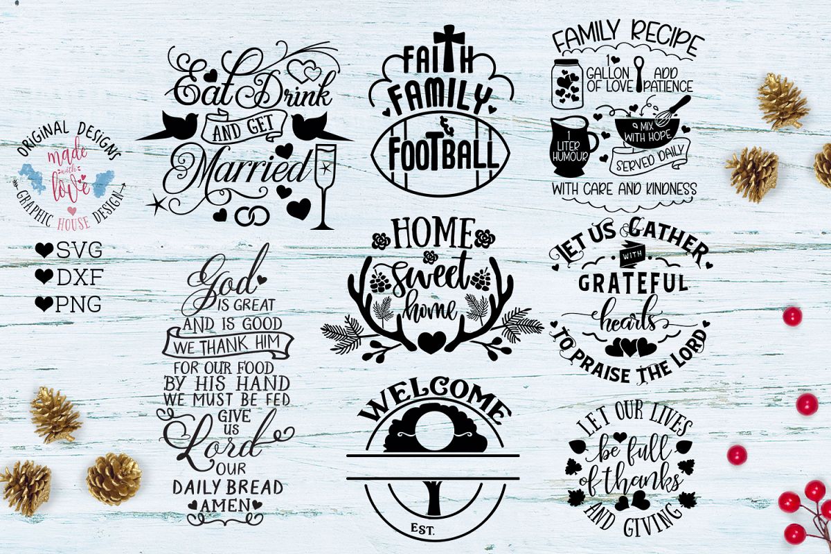Family Cut Files - A Family Mini Bundle example image 1