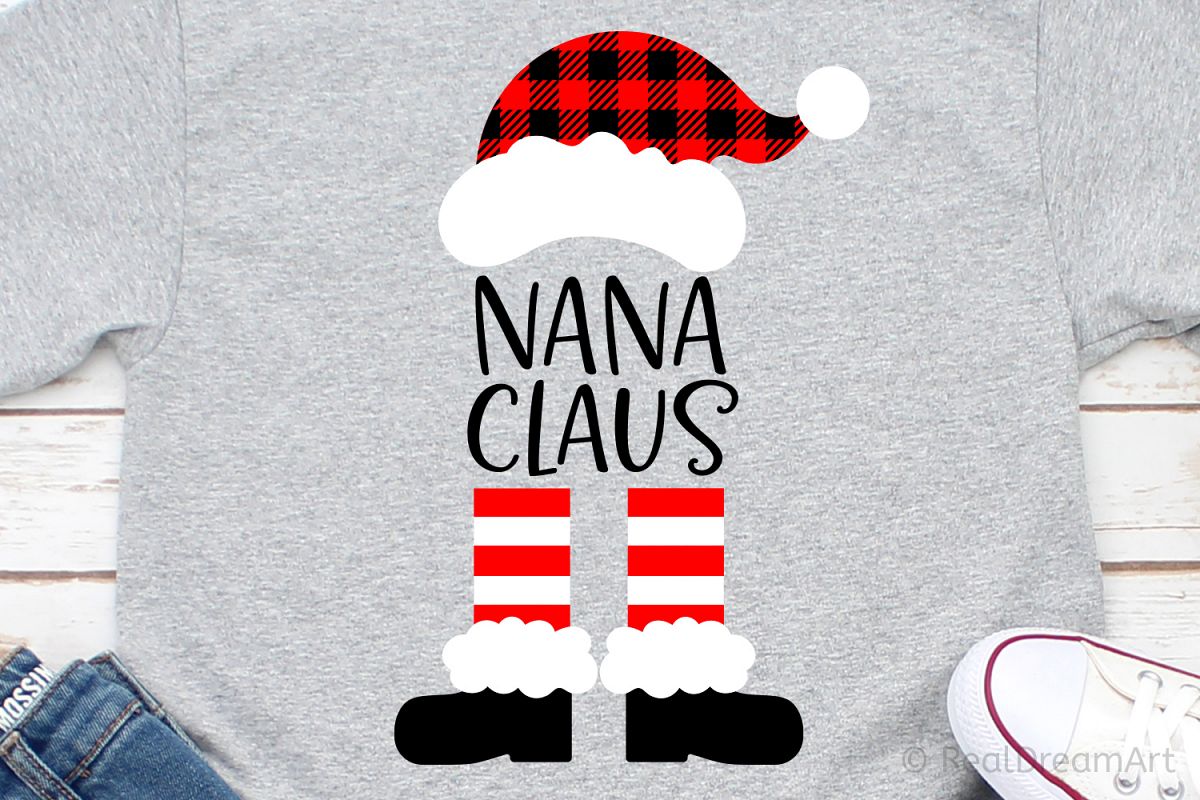 Nana Claus SVG, DXF, PNG, EPS example image 1
