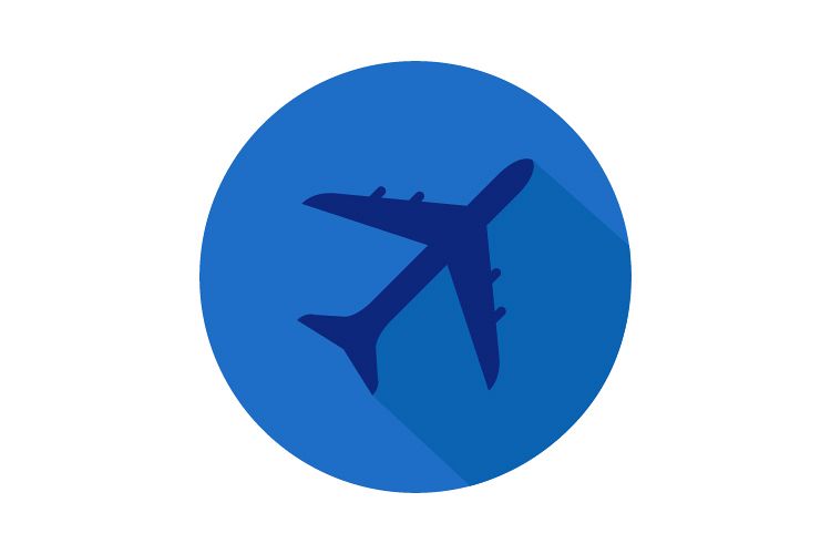 Plane icon example image 1