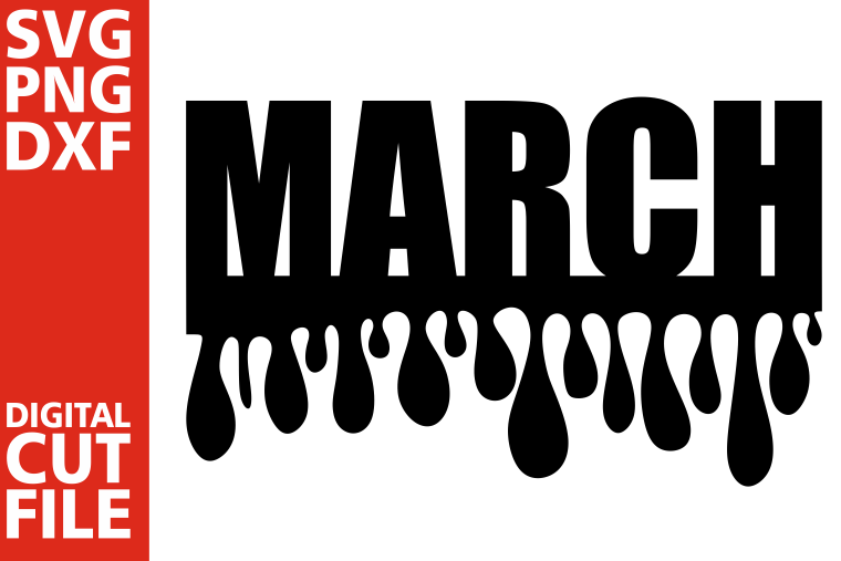March svg, Month svg, Birthday vector, girl svg, born in example image 1