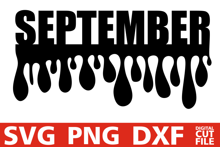 September svg, Month svg, Birthday vector, girl svg, born in example image 1