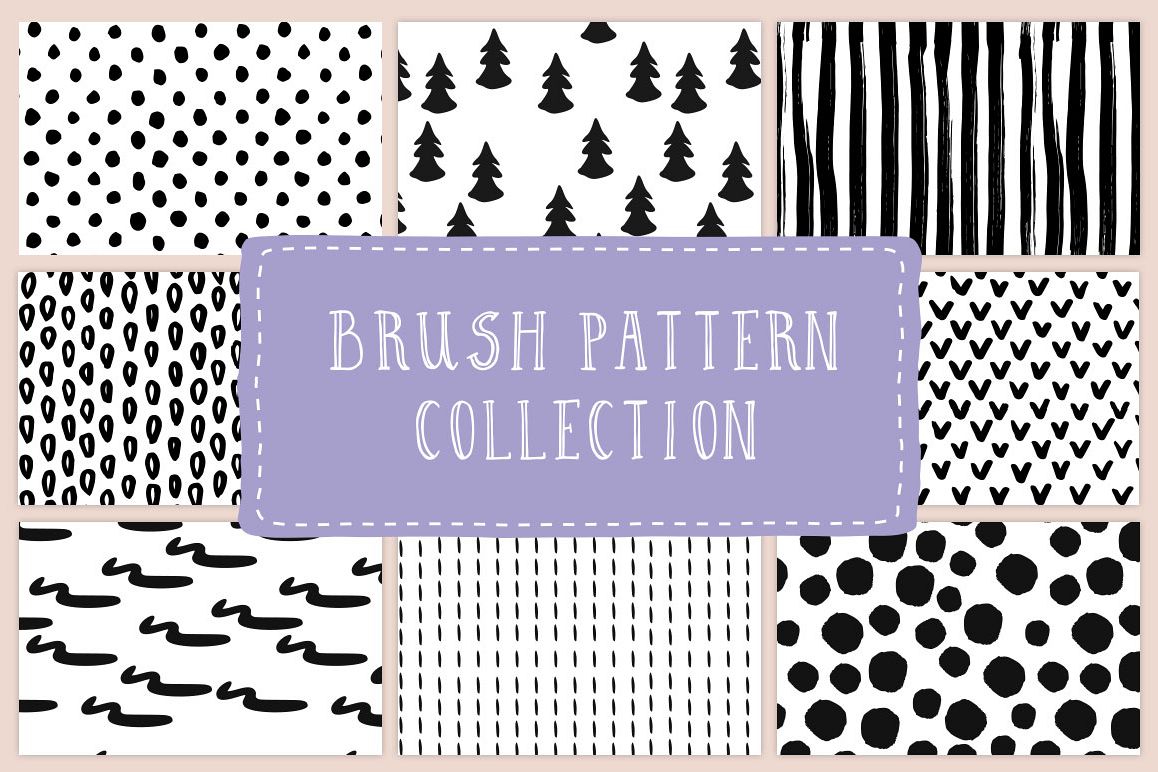 Brush pattern collection example image 1