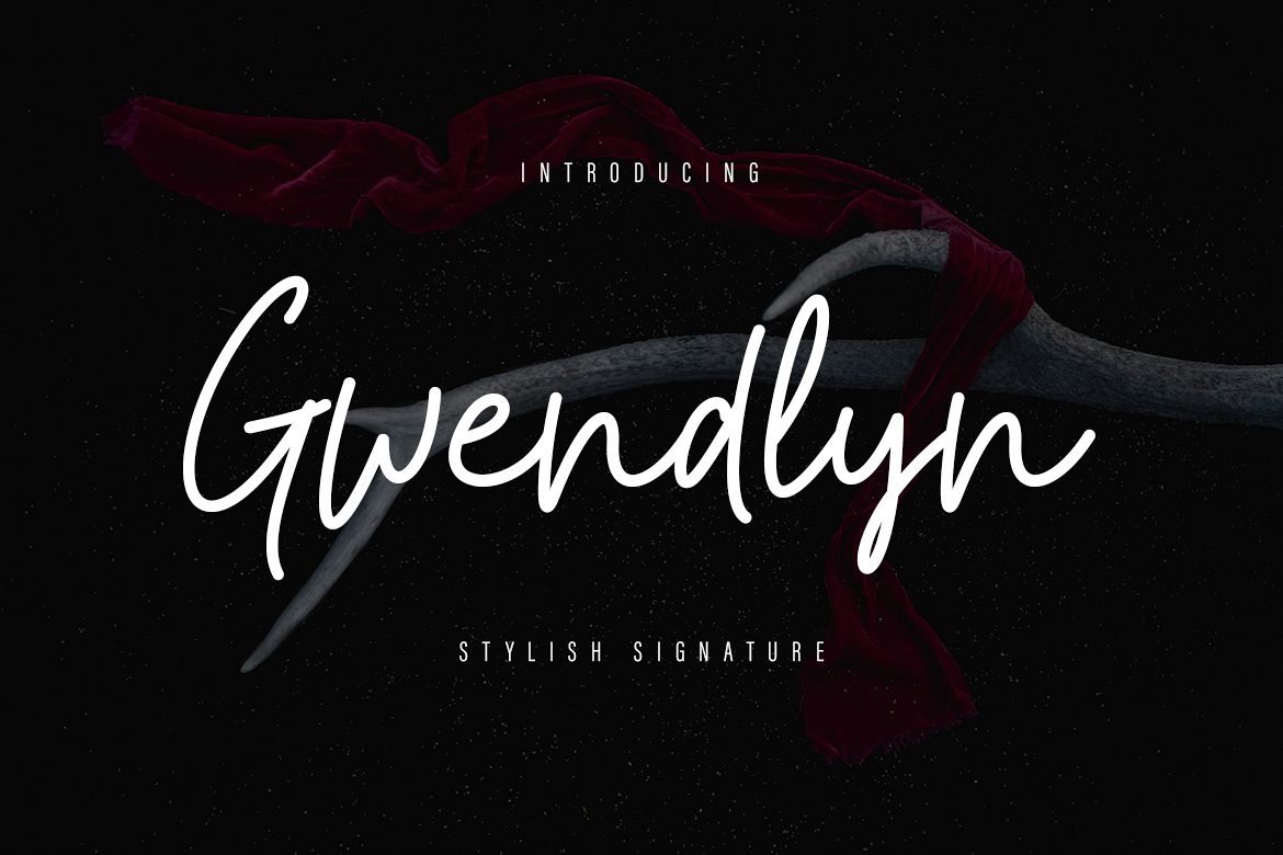 Gwendlyn Script example image 1