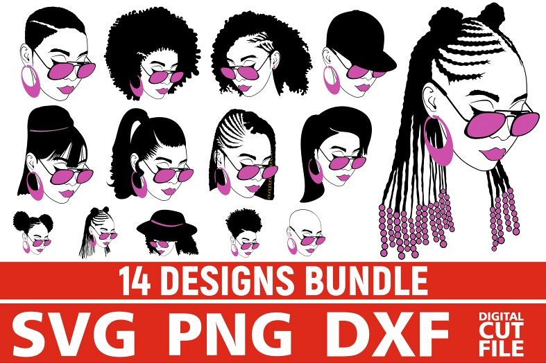 Free Free 165 Black Woman With Glasses Svg Free SVG PNG EPS DXF File