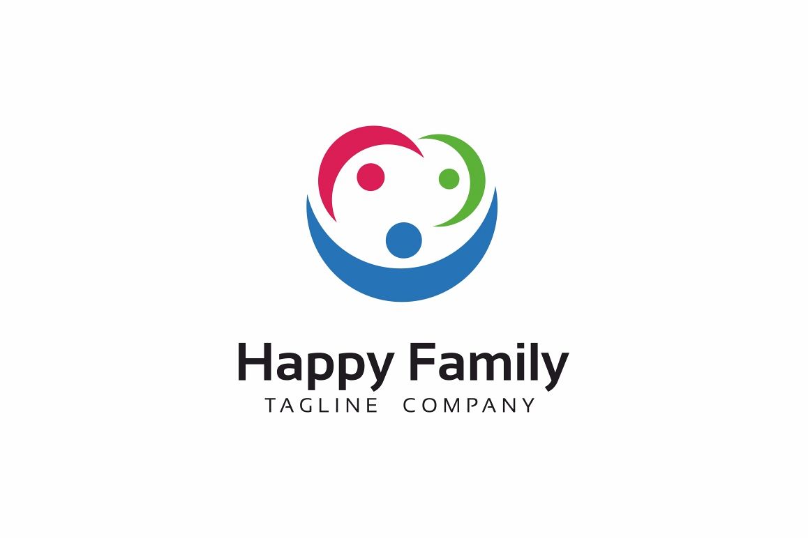 Happy Family Logo example image 1