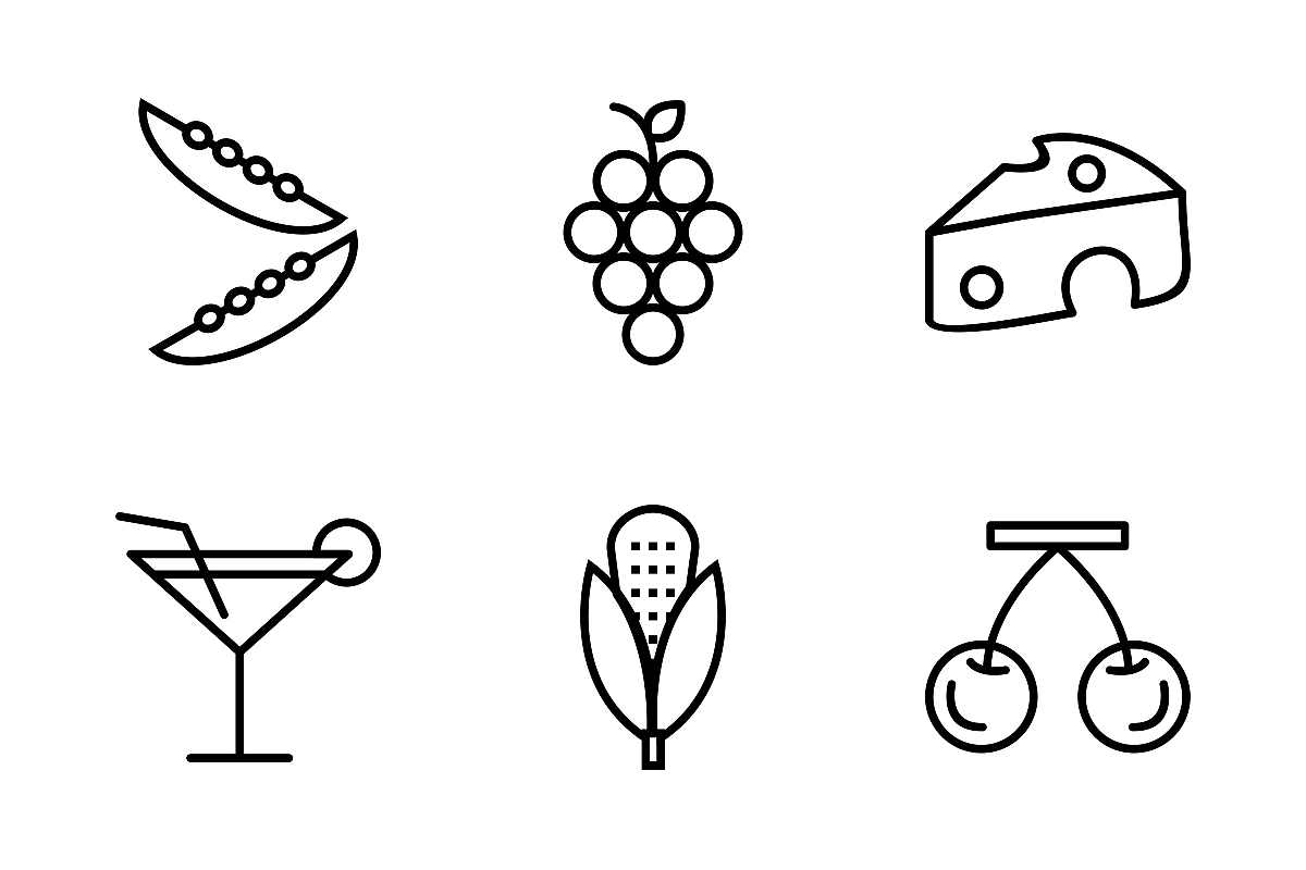 Set Of Food Icons example image 1