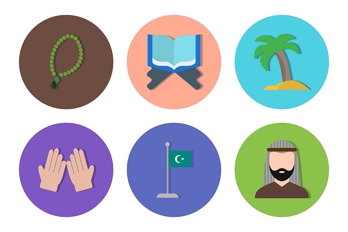 Set Of Ramadan Icons example image 1