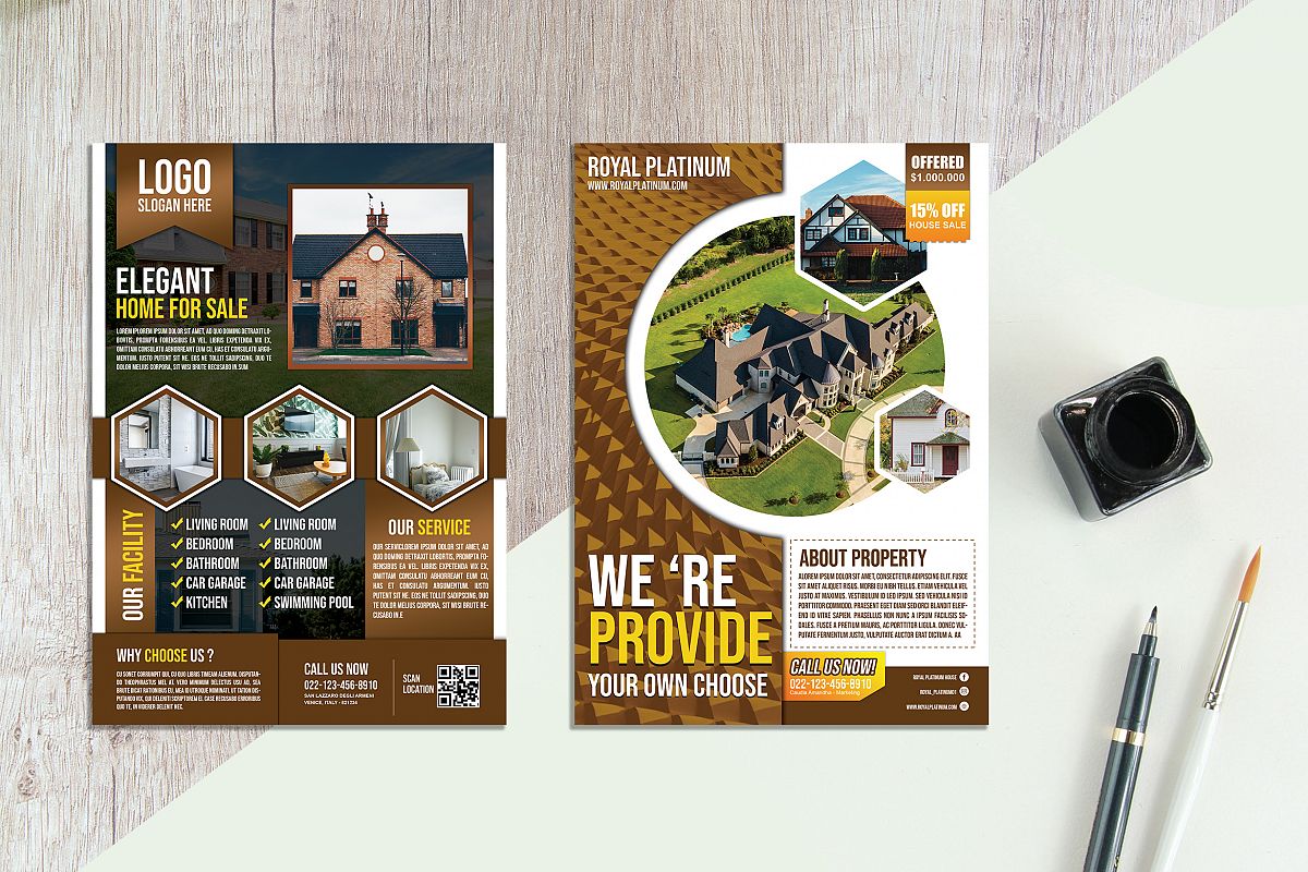 Real Estate Flyer vol.04 example image 1
