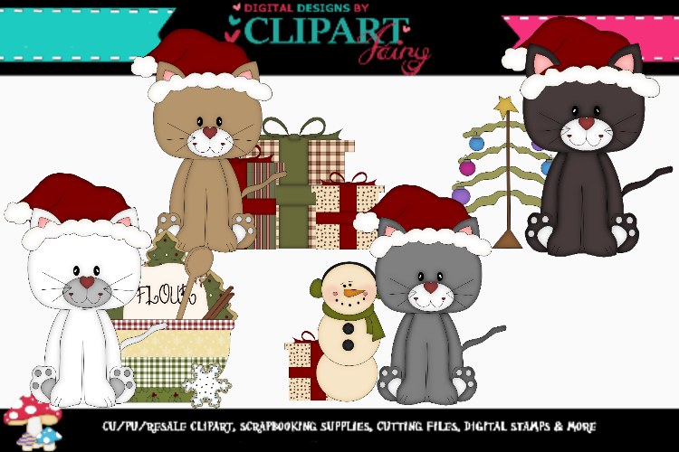 Christmas Kitties 2 example image 1