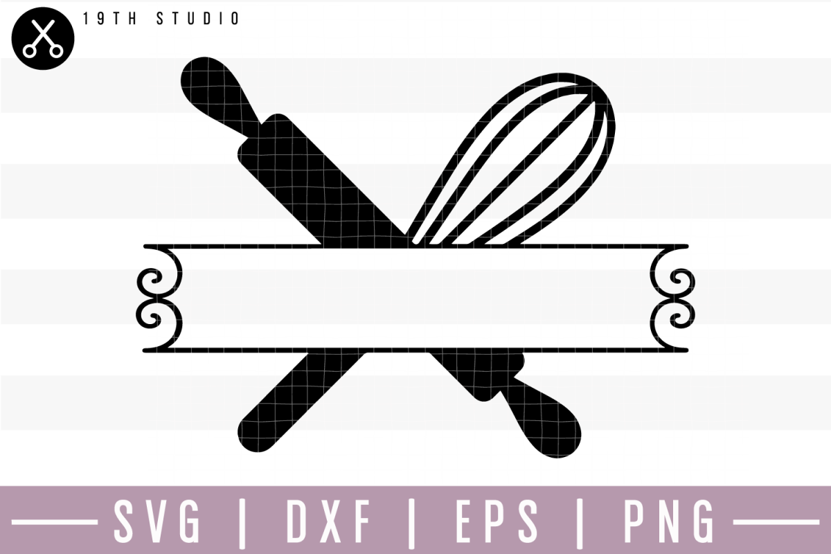 Graphic Baking Monogram SVG | M22F6 (185715) | SVGs | Design Bundles