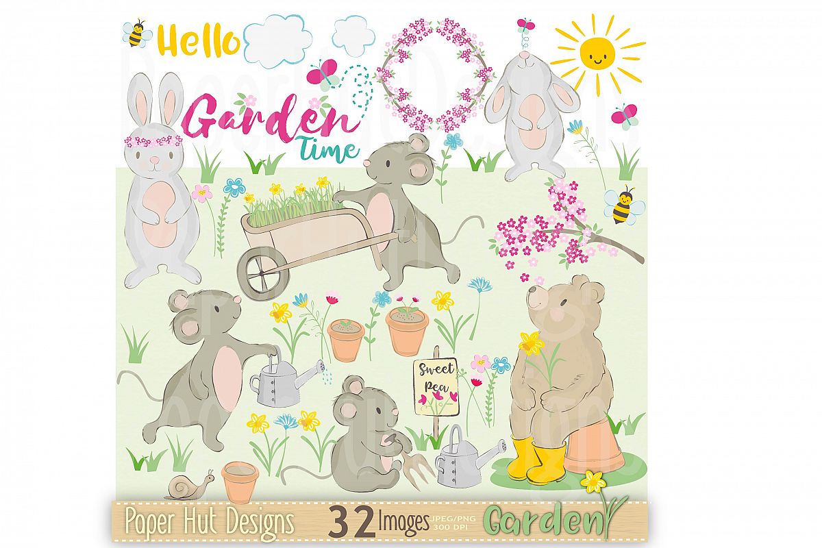 Gardening Clipart example image 1