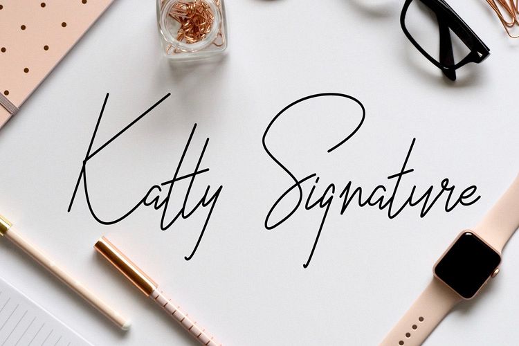 Katty Signature example image 1
