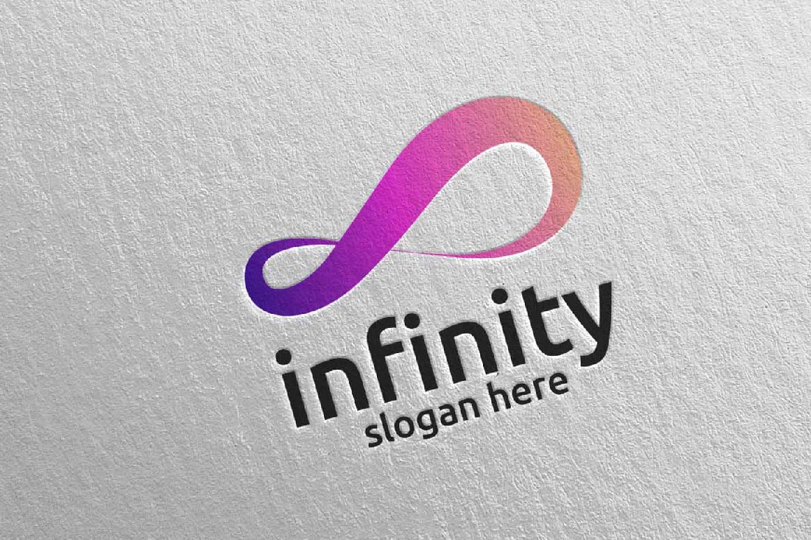 Infinity loop logo Design 28 example image 1