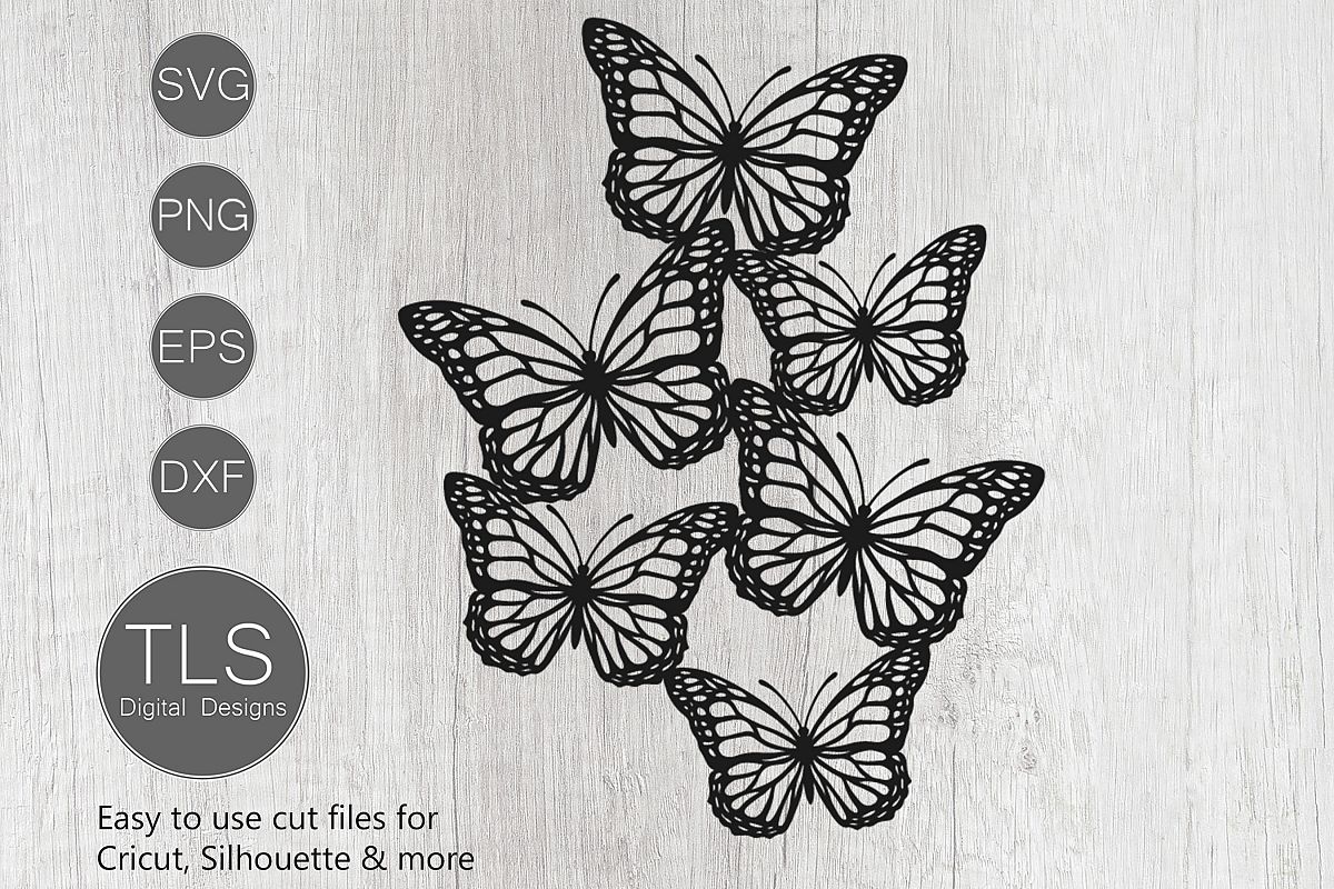 Butterflies SVG, Butterfly SVG, Butterflies Cricut file
