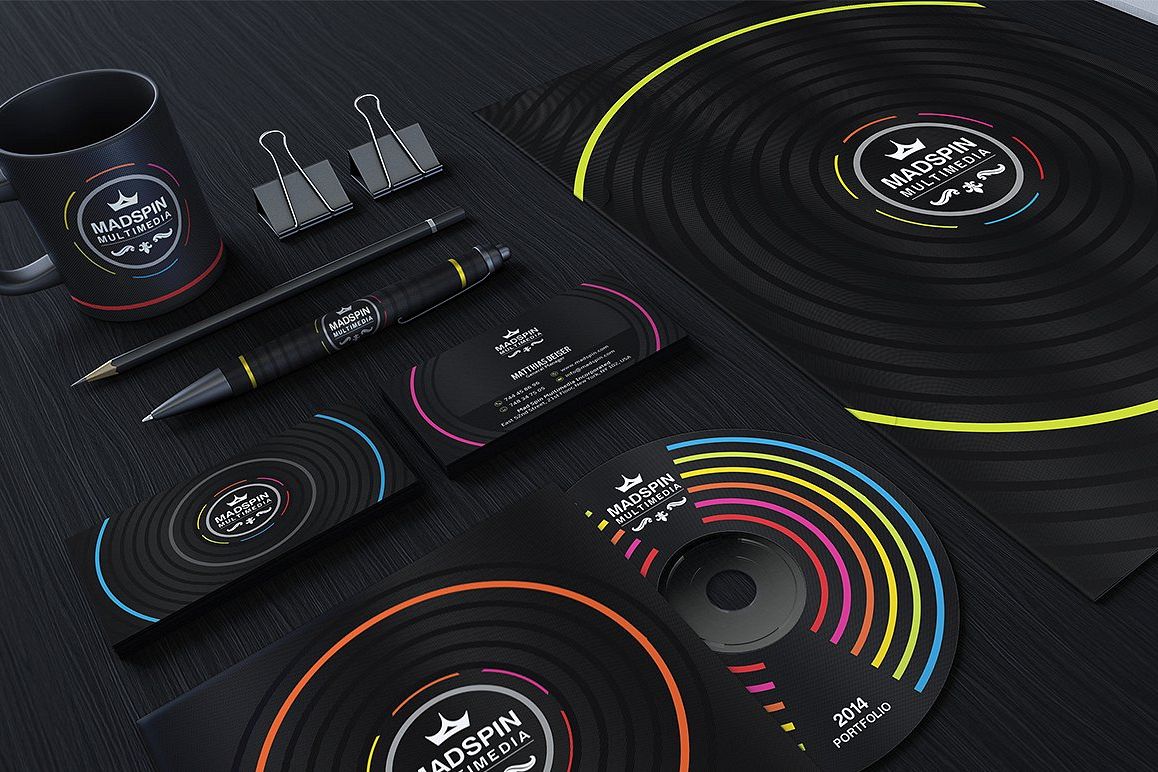 Colorful Corporate Identity example image 1
