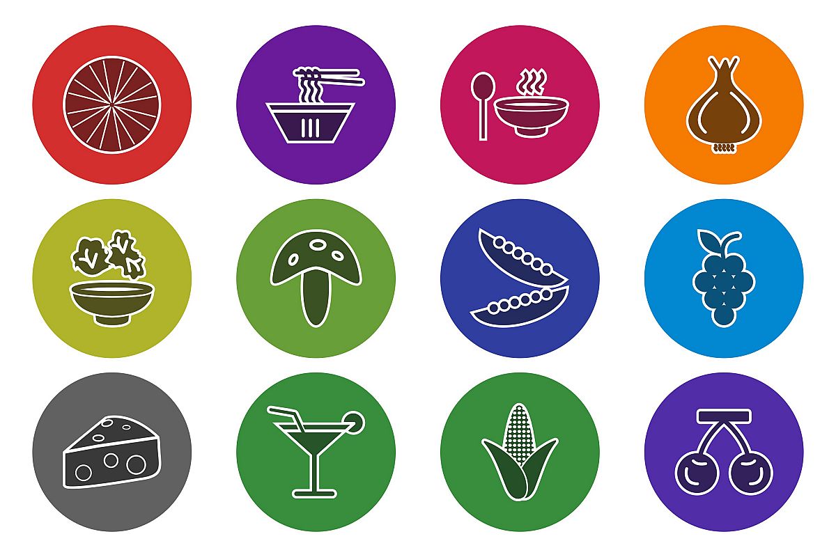 Set Of Food Icons example image 1