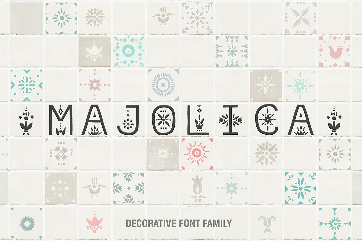 Majolica - Font Family example image 1