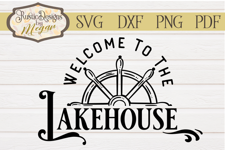 Welcome to the Lakehouse Wheel SVG cut file example image 1