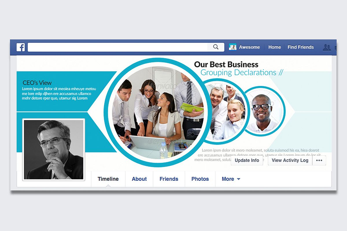 Business Facebook Timeline Cover example image 1