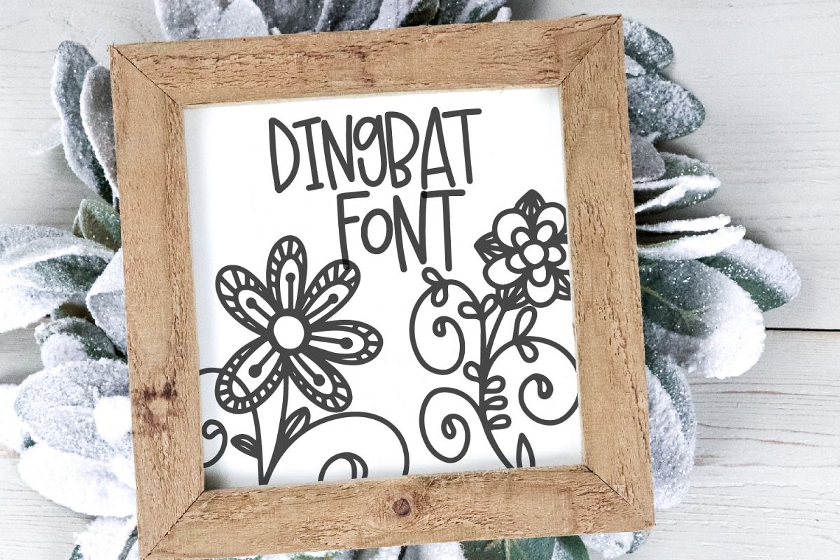 Doodle Bug - A Whimsical Dingbat and Writing Duo example image 1