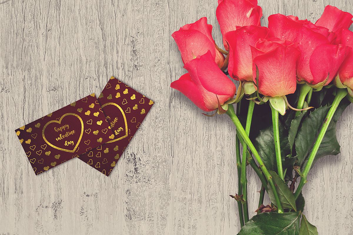 Valentine Card Mock-up #29 example image 1